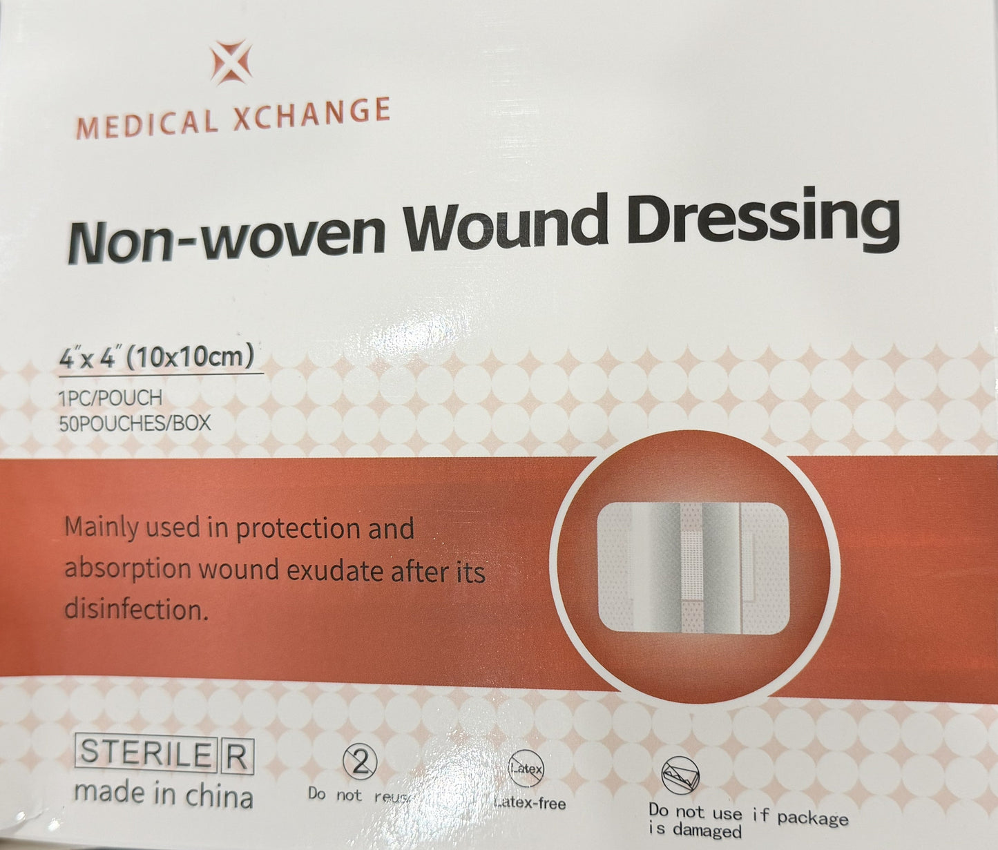 Non-woven Wound Dressing 6 x 7cm