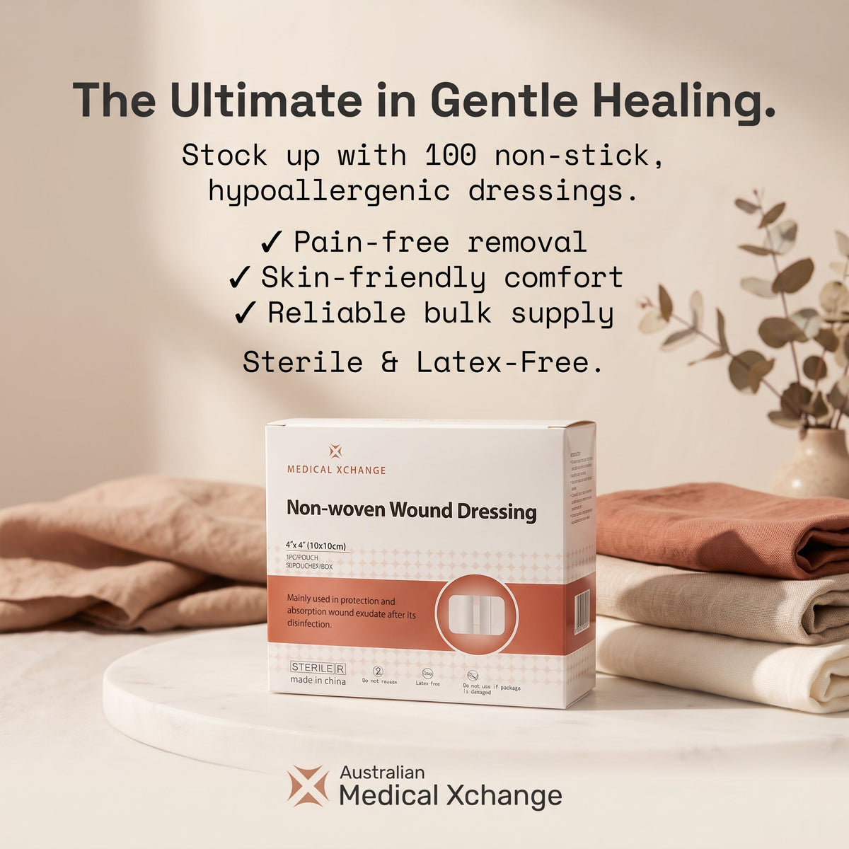 Non-woven Wound Dressing 10x10cm - 25 pieces