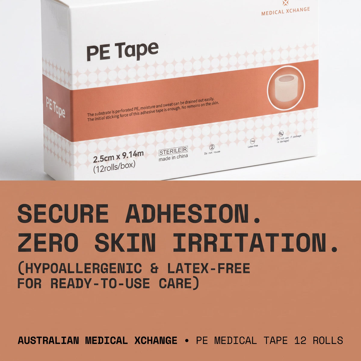 PE medical tape - 12 rolls